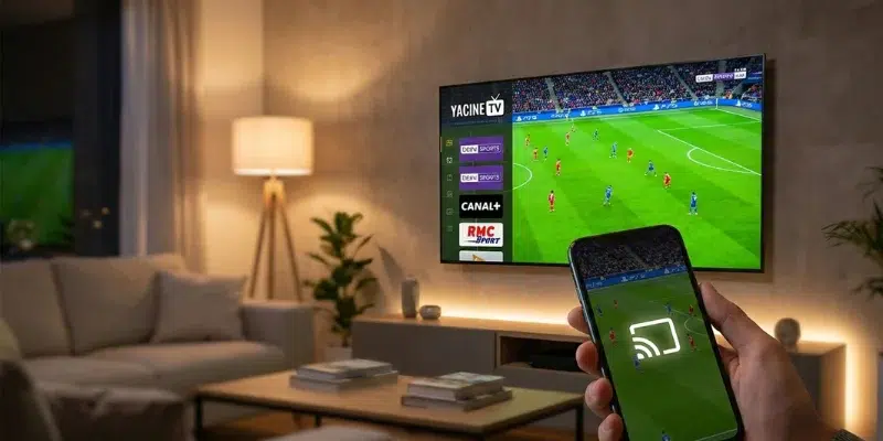 استخدام Yacine TV على التلفزيون الذكي (1)